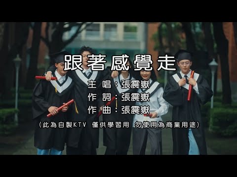 張震嶽 ayal komod  跟著感覺走 KTV 伴奏