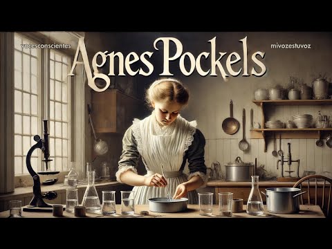 AGNES POCKELS, LA FÍSICA QUE INVESTIGABA CON AGUA DE FREGAR