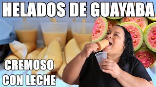 CREMOSO HELADOS DE GAYABA/ el sazon de mika