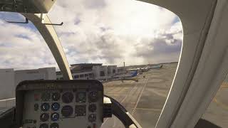 Heli flight over Miami International Airport - Microsoft Flight Simulator 2024