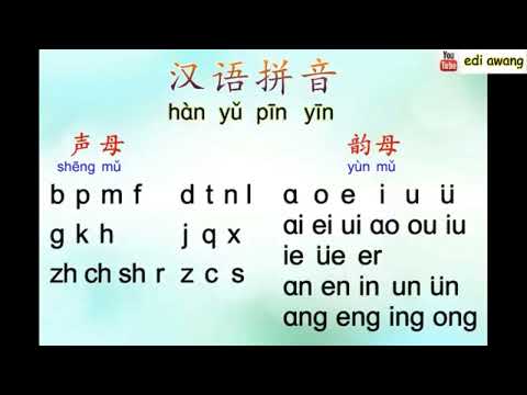 汉语拼音歌 Lagu Hanyu Pinyin