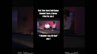 Toure Wildin Again Sayin' Kanye Wouldn't Have A Career If Not For Jay #jayz #toure #kanyewest
