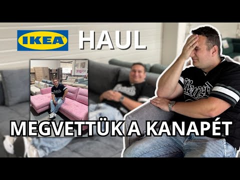 IKEA HAUL | MEGVETTÜK A KANAPÉT