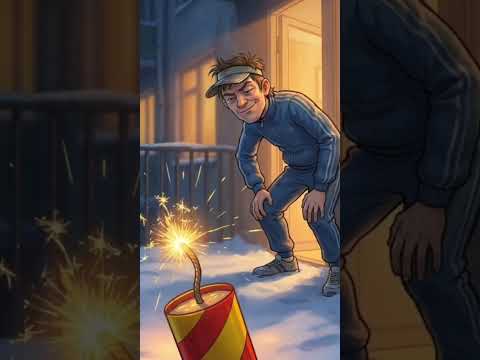 Гопник и Ботан Решили Запустить Фейерверк #история #фейерверк