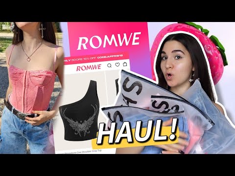 ¡HAUL de ROMWE!! 🛍💗 Argentina