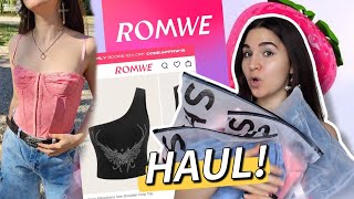 ¡HAUL de ROMWE!! 🛍💗 Argentina