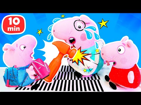 Familie Wutz Kompilation - Spielzeug Videos mit Peppa Wutz für Kinder. Plüpa Plüsch Paradies