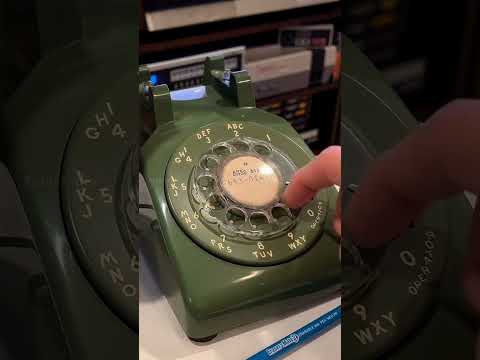 Old Phone Dialing Technology 🤯