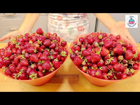 Клубника на зиму - как я делаю каждый год!