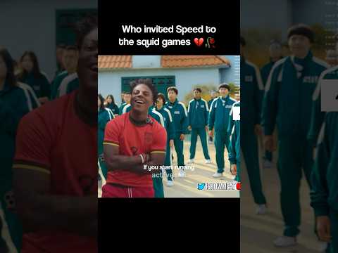 Speed joins the Squid Games #shorts #squidgame #edit #ishowspeed