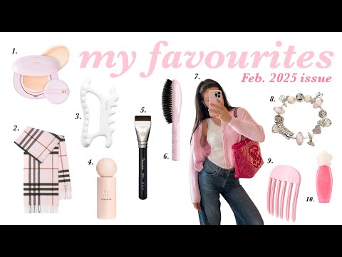 My favourites of the month 彡★ Makeup • Fashion • Home • Wellness