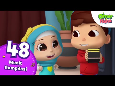 48 Menit Kompilasi | Lagu Anak Islami | Omar & Hana