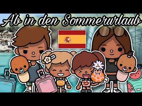 ✈ AESTHETIC FAMILIEN URLAUB IN SPANIEN 🌺 DER FILM 🎥 TOCA BOCA STORY DEUTSCH