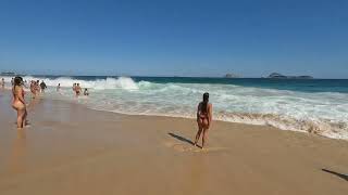 🇧🇷 Ipanema Beach Rio de Janeiro Brasil 4K