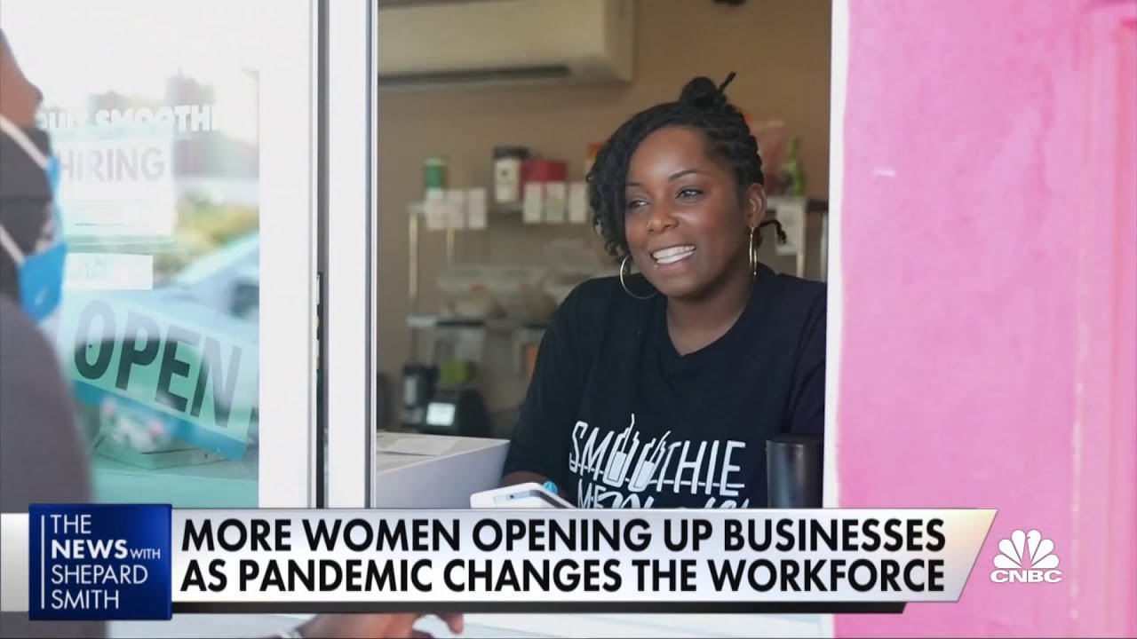 More Women Start their Own Businesses during Pandemic