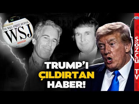Epstein Haberi Trump'ı Çılgına Çevirdi! WSJ'ye Dava Açtı Rekor Tazminat İstedi