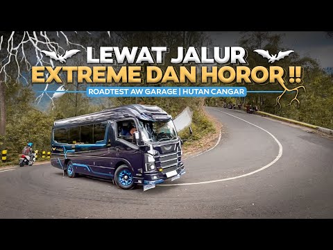 ROADTES AW GARAGE Melewati Jalanan EXTREME & HOROR Alas Cangar ‼️