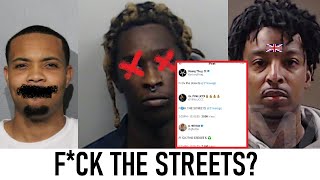Why THESE RAPPERS Said "F*CK The Streets!"