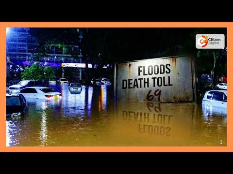 YouTube video thumbnail: Nairobi Floods Kill 69, Displace Dozens in Heavy Rains