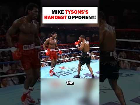 MIKE TYSONS HARDEST OPPONENT 😱 #miketyson #boxing #shorts #fyp #foryou