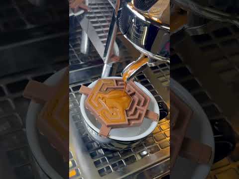 Most satisfying chocolate labyrinth ever🌀😵‍💫