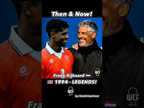 World Cup USA 1994 Legends Then and Now! #fifaworldcup #usa94