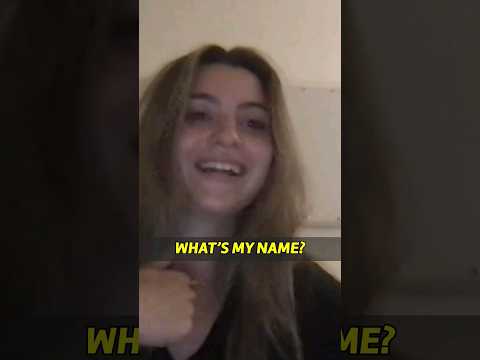 Guessing Strangers Name Correctly on Omegle #shorts #omegle #sibinism