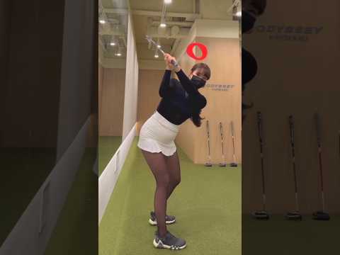 백스윙은 수직으로 올려라 이거!!?KLPGA 김은선 프로에 게 배우는 올바른 백스윙 연습법 #김은선프로
