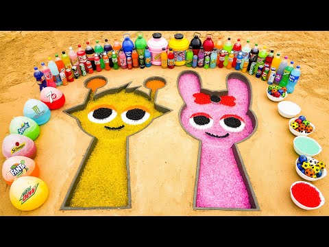 How to make Incredibox Sprunki with Orbeez, Balloons Soda, Fanta, Schweppes, Coca Cola vs Mentos