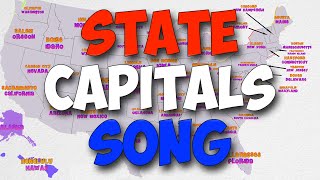 50 State Capitals: Names and Locations!