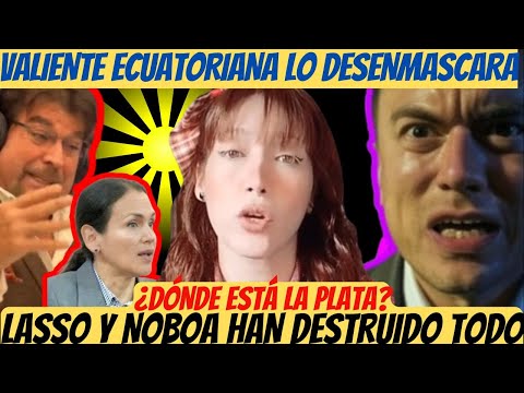 LASSO y NOBOA destruyen al Ecuador por Neutralizar a Rafael Correa