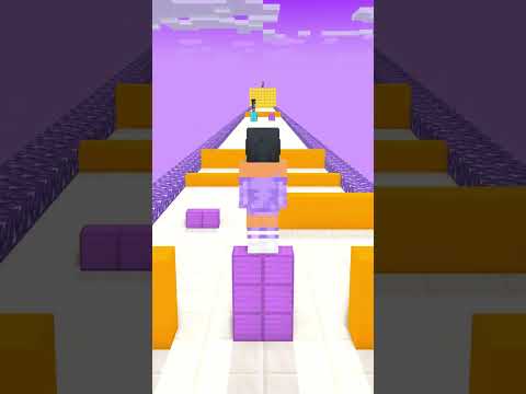 CUTE SQUIDGAME @Aphmau VS NOOB GIRL CARGO SKATE CHALLENGE WITH AARON #minecraft #shorts #squidgame