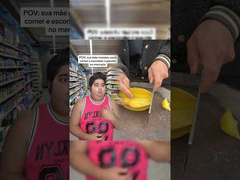 Pov Sua mãe mandou você comer e esconder o pacote no mercado #shorts #asmr #fry #shortes #fly #yt