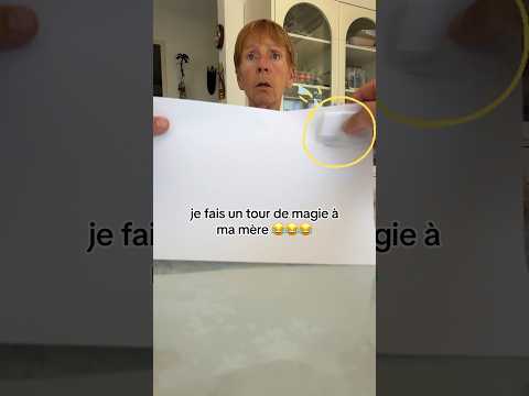 JE FAIS UN TOUR DE MAGIE À MA MÈRE 😂 #humour #magie #prank #funny