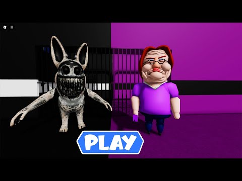 ZOONOMALY BETTY NURSERY - ZOONOMALY VS BETTY - Walkthrough Gameplay Roblox #obby