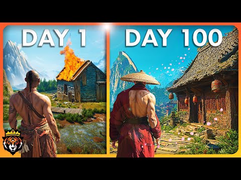 I Survived 100 Days in this NEW Anicent China Survival Game…