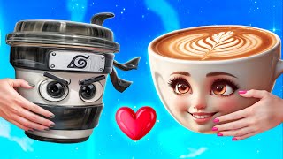 I was Adopted by Ballerina Cappuccina & Assassino! Epic Makeover Battle Begins!