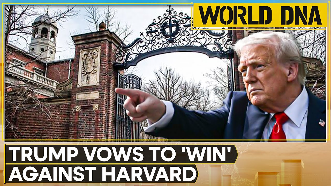 Trump-Harvard Showdown: Trump Threatens To Take Away  Billion Of Grant Money From Harvard | WION