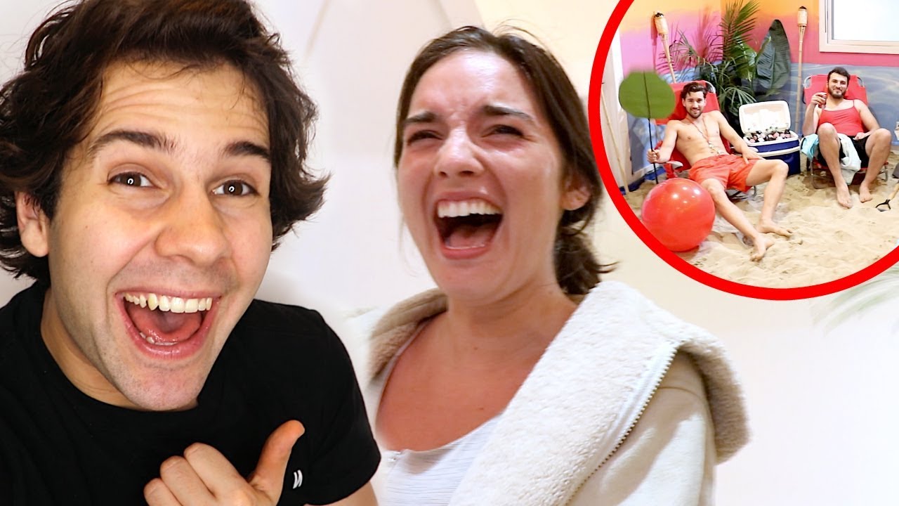 TRANSFORMING HER ROOM INTO A BEACH (SURPRISE)