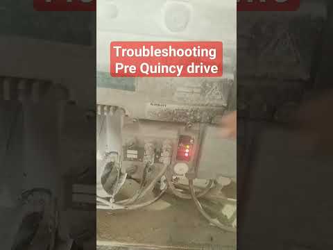 troubleshooting pre Quincy drive fault alarm profibuse error.