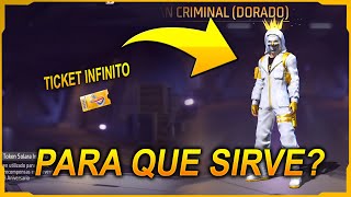 Para que sirve el Ticket Infinito en FREE FIRE "Recompensas Gratis" Octavo Aniversario FF