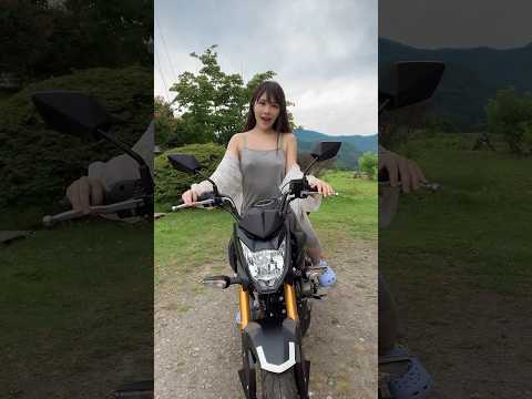 【100日後にバイクに乗る女】跨るとどうしてもしたくなること🙅‍♀️【40日目】