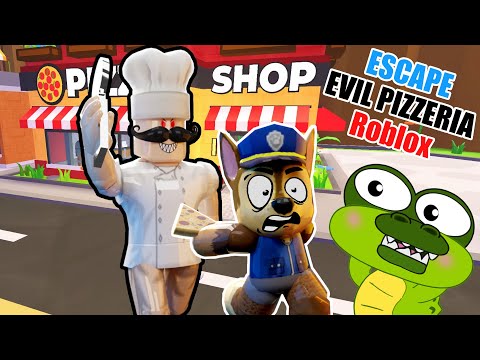 Paw Patrol Chase Mission Escape Roblox Pizzeria - Crocky Plays