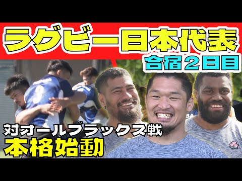 【26日オールブラックスと対戦】ラグビー日本代表が練習を公開  FW陣は焼き肉で決起集会