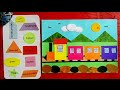 Creating Scenic Art with Geometrical Shapes