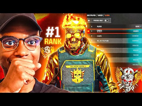 Meet The NEW #1 Ranked Black Ops 6 Player In The World!