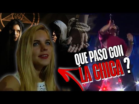 ¿Quien es? La misteriosa mujer que sale en el video del grupo Panda en  los premios Telehit