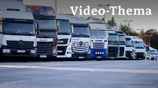 Deutsch lernen mit Videos | Lkw-Fahrer weltweit gesucht | mit deutschen Untertiteln