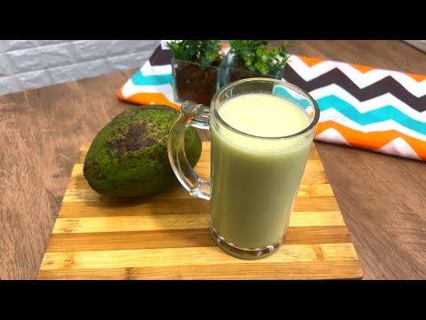 Beba ISSO por 7 Dias! Suco de Abacate com Limão e Gengibre Derrete a Barriga e Transforma Sua Saúde