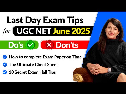 UGC NET Success: 10 Things to Remember Before Sitting for UGC NET Exam